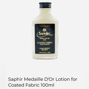 Saphir Medaille D'Or Lotion for Coated Fabric 100ml